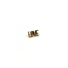 Load image into Gallery viewer, 9ct LOVE stud
